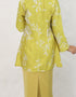 BAJU KURUNG PAHANG MODEN DELANEY (MUSTARD)